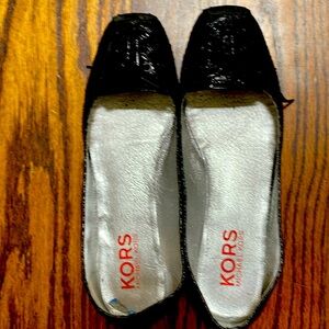 Gently worn Michael Kors leather flats